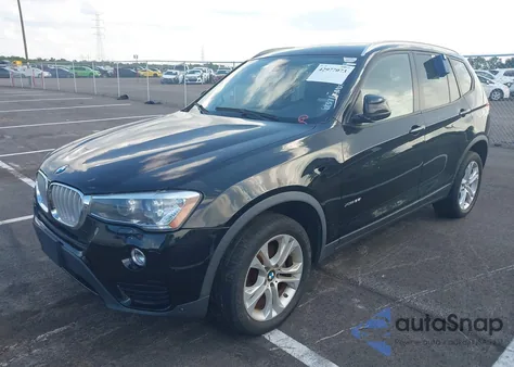 2017 BMW X3 xDrive35I из США, поврежденный, VIN 5UXWX7C32H0W39494